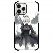 NieR Automata 2B For iPhone Samsung Galaxy Pixel OnePlus Vivo Xiaomi Asus Sony Motorola Nokia - 2B Portrait Watercolor Art