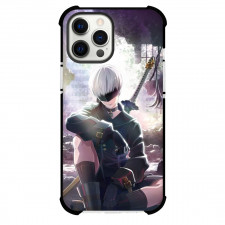 NieR Automata 9S For iPhone Samsung Galaxy Pixel OnePlus Vivo Xiaomi Asus Sony Motorola Nokia - 9S Sitting Illustration
