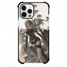 NieR Automata A2 For iPhone Samsung Galaxy Pixel OnePlus Vivo Xiaomi Asus Sony Motorola Nokia - A2 Portrait Ruins Background