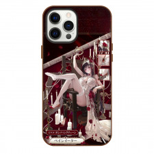 Goddess of Victory Nikke Mihara Phone Case For iPhone Samsung Galaxy Pixel OnePlus Vivo Xiaomi Asus Sony Motorola Nokia - Mihara Sitting Portrait Red Poster