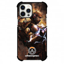 Overwatch Doomfist Phone Case For iPhone And Samsung Galaxy Devices - Doomfist Attack Mode Side Portrait