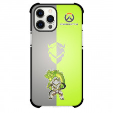 Overwatch Genji Phone Case For iPhone And Samsung Galaxy Devices - Genji Attack Mode Chibi Art Sticker
