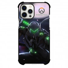 Overwatch Genji Phone Case For iPhone And Samsung Galaxy Devices - Genji Attack Mode Illustration