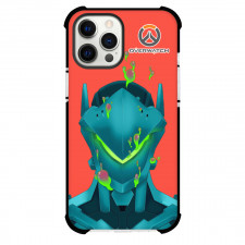 Overwatch Genji Phone Case For iPhone And Samsung Galaxy Devices - Genji Portrait Pop Art
