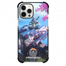 Overwatch Genji Phone Case For iPhone And Samsung Galaxy Devices - Genji Sitting On The Machine