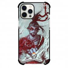 Overwatch Hanzo Phone Case For iPhone And Samsung Galaxy Devices - Hanzo Portrait Illustration