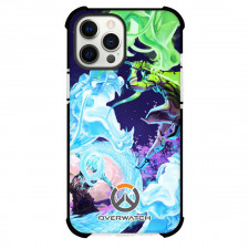 Overwatch Phone Case For iPhone And Samsung Galaxy Devices - Hanzo Vs Genji Illustration