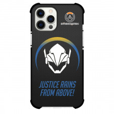 Overwatch Pharah Phone Case For iPhone And Samsung Galaxy Devices - Pharah Symbol On Black Background