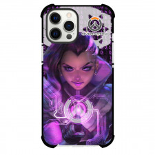Overwatch Sombra Phone Case For iPhone And Samsung Galaxy Devices - Sombra Hacking Portrait