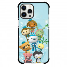 Octonauts Phone Case For iPhone Samsung Galaxy Pixel OnePlus Vivo Xiaomi Asus Sony Motorola Nokia - Octonauts Chibi Cute Characters with Sky Background