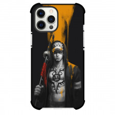 One Piece Trafalgar D. Water Law Phone Case For iPhone and Samsung Galaxy Devices - Trafalgar D. Water Law Holding Kikoku