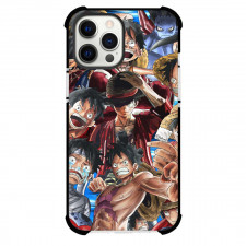 One Piece Monkey D Luffy Phone Case For iPhone and Samsung Galaxy Devices - Monkey D Luffy Collage