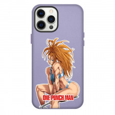 One Punch Man Mizuki Phone Case For iPhone and Samsung Galaxy Devices - Mizuki Sitting Sticker