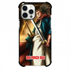 One Punch Man Atomic Samurai Phone Case For iPhone and Samsung Galaxy Devices - Atomic Samurai Portrait Hold The Sword