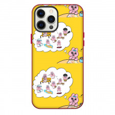 Opanchu Usagi Phone Case For iPhone Samsung Galaxy Pixel OnePlus Vivo Xiaomi Asus Sony Motorola Nokia - Opanchu Usagi A Collection Of Best Idea Drawing On Yellow Background