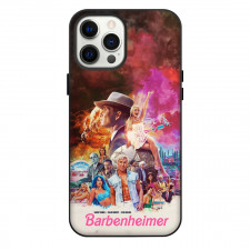 Oppenheimer X Barbie Barbenheimer Meme Phone Case For iPhone And Samsung Galaxy Devices - Barbenheimer Crossover Poster