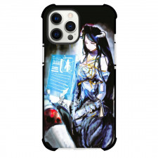 Overlord Albedo Phone Case For iPhone Samsung Galaxy Pixel OnePlus Vivo Xiaomi Asus Sony Motorola Nokia - Albedo Standing Side Portrait Paint Illustration