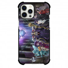 Overlord Phone Case For iPhone Samsung Galaxy Pixel OnePlus Vivo Xiaomi Asus Sony Motorola Nokia - Characters Standing In Hall Holding Weapons Illustration