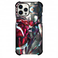 Overlord Shalltear Bloodfallen Phone Case For iPhone Samsung Galaxy Pixel OnePlus Vivo Xiaomi Asus Sony Motorola Nokia - Shalltear Bloodfallen Holding Weapon Attacking Illustration
