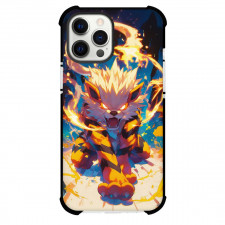 Pokemon Arcanine Phone Case For iPhone Samsung Galaxy Pixel OnePlus Vivo Xiaomi Asus Sony Motorola Nokia - Pokemon Arcanine Flash Fire Anime Art Poster