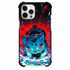 Pokemon Bulbasaur Phone Case For iPhone Samsung Galaxy Pixel OnePlus Vivo Xiaomi Asus Sony Motorola Nokia - Pokemon Bulbasaur Glowing Red Eyes Digital Art Poster