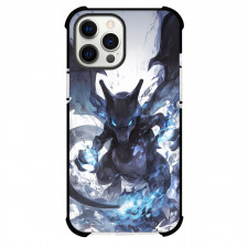 Pokemon Mega Charizard Phone Case For iPhone Samsung Galaxy Pixel OnePlus Vivo Xiaomi Asus Sony Motorola Nokia - Pokemon Mega Charizard Water Color Painting Poster