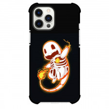 Pokemon Charmander Phone Case For iPhone Samsung Galaxy Pixel OnePlus Vivo Xiaomi Asus Sony Motorola Nokia - Charmander Skeleton Orange Highlight