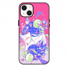 Pokemon Gardevoir Phone Case For iPhone Samsung Galaxy Pixel OnePlus Vivo Xiaomi Asus Sony Motorola Nokia - Pokemon Gardevoir Illustration Art On Pink Background