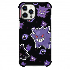 Pokemon Gengar Phone Case For iPhone Samsung Galaxy Pixel OnePlus Vivo Xiaomi Asus Sony Motorola Nokia - Gengar Collage Black Background