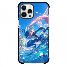 Pokemon Greninja Phone Case For iPhone Samsung Galaxy Pixel OnePlus Vivo Xiaomi Asus Sony Motorola Nokia - Pokemon Greninja Water Skating Anime Art Poster