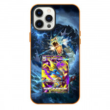 Pokemon Mega Gyarados Phone Case For iPhone Samsung Galaxy Pixel OnePlus Vivo Xiaomi Asus Sony Motorola Nokia - Pokemon Mega Gyarados Trading Card Game Art Poster