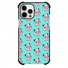 Pokemon Jigglypuff Phone Case For iPhone Samsung Galaxy Pixel OnePlus Vivo Xiaomi Asus Sony Motorola Nokia - Jigglypuff Pattern Art