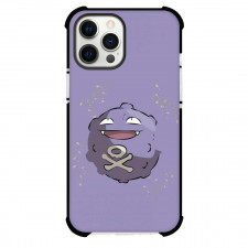 Pokemon Koffing Phone Case For iPhone Samsung Galaxy Pixel OnePlus Vivo Xiaomi Asus Sony Motorola Nokia - Koffing Minimalist Art