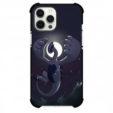 Pokemon Lugia Phone Case For iPhone Samsung Galaxy Pixel OnePlus Vivo Xiaomi Asus Sony Motorola Nokia - Lugia Flying On Waves Moon Background