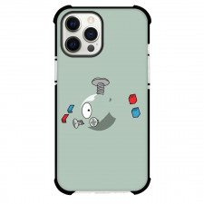 Pokemon Magnemite Phone Case For iPhone Samsung Galaxy Pixel OnePlus Vivo Xiaomi Asus Sony Motorola Nokia - Magnemite Minimalist Art