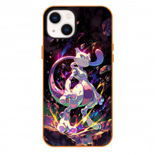 Pokemon Mewtwo Phone Case For iPhone Samsung Galaxy Pixel OnePlus Vivo Xiaomi Asus Sony Motorola Nokia - Pokemon Mewtwo Standing On Galactic Background