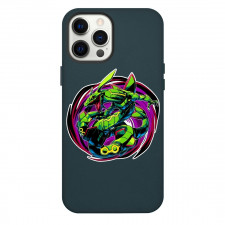 Pokemon Rayquaza Phone Case For iPhone Samsung Galaxy Pixel OnePlus Vivo Xiaomi Asus Sony Motorola Nokia - Rayquaza Purple Background Sticker Art