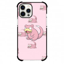 Pokemon Slowpoke Phone Case For iPhone Samsung Galaxy Pixel OnePlus Vivo Xiaomi Asus Sony Motorola Nokia - Slowpoke Prone Pattern Background