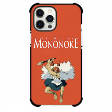 Princess Mononoke Case For iPhone Samsung Galaxy Pixel OnePlus Vivo Xiaomi Asus Sony Motorola Nokia - Princess Mononoke Blue Ray Red Background