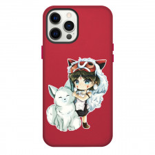 Princess Mononoke Case For iPhone Samsung Galaxy Pixel OnePlus Vivo Xiaomi Asus Sony Motorola Nokia - Princess Mononoke Chibi Art Sticker