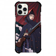 Princess Mononoke Lady Eboshi Case For iPhone Samsung Galaxy Pixel OnePlus Vivo Xiaomi Asus Sony Motorola Nokia - Lady Eboshi Holding Gun Poster