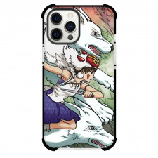Princess Mononoke Case For iPhone Samsung Galaxy Pixel OnePlus Vivo Xiaomi Asus Sony Motorola Nokia - Princess Mononoke San And Moro Running Poster