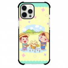 Peko and Poko Case For iPhone Samsung Galaxy Pixel OnePlus Vivo Xiaomi Asus Sony Motorola Nokia - Peko and Poko Farming in The Mountains