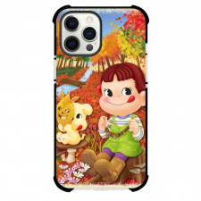 Peko and Poko Case For iPhone Samsung Galaxy Pixel OnePlus Vivo Xiaomi Asus Sony Motorola Nokia - Peko Holding a Necklace Forest Background