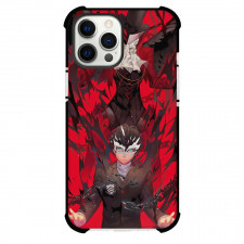 Persona 5 Ren Amamiya Case For iPhone Samsung Galaxy Pixel OnePlus Vivo Xiaomi Asus Sony Motorola Nokia - Ren Amamiya Black Aura Evil Background