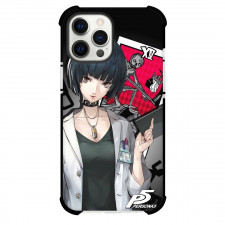 Persona 5 Tae Takemi Case For iPhone Samsung Galaxy Pixel OnePlus Vivo Xiaomi Asus Sony Motorola Nokia - Tae Takemi Holding Card