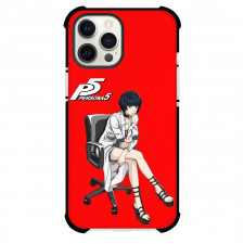 Persona 5 Tae Takemi Case For iPhone Samsung Galaxy Pixel OnePlus Vivo Xiaomi Asus Sony Motorola Nokia - Tae Takemi Sitting on an Office Chair