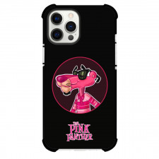 The Pink Panther Phone Case For iPhone And Samsung Galaxy - The Pink Panther Icon On Pink Background