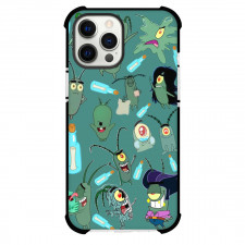 Plankton Phone Case For iPhone Samsung Galaxy Pixel OnePlus Vivo Xiaomi Asus Sony Motorola Nokia - Plankton Roses Shuffle Illustration Art