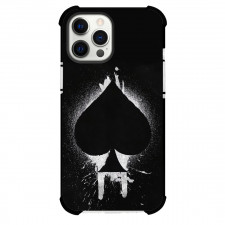 Poker Phone Case For iPhone Samsung Galaxy Pixel OnePlus Vivo Xiaomi Asus Sony Motorola Nokia - Cards Scatter Black And Red